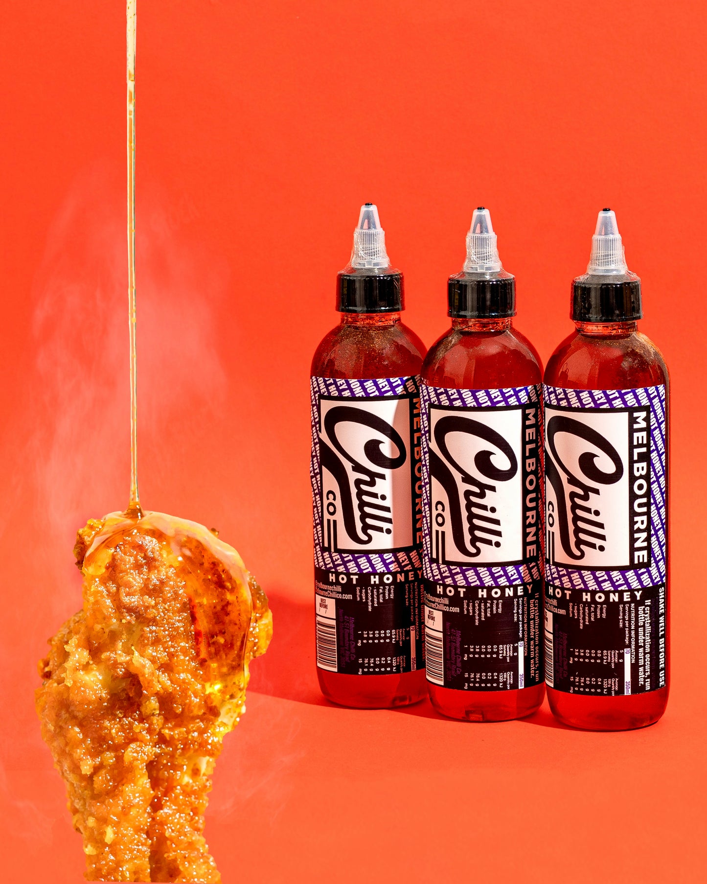 HOT HONEY x3 Squeeze Bottles