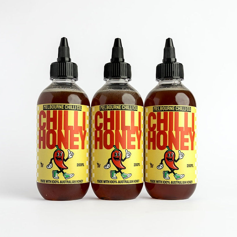 Chilli HONEY x3 Squeeze Bottles