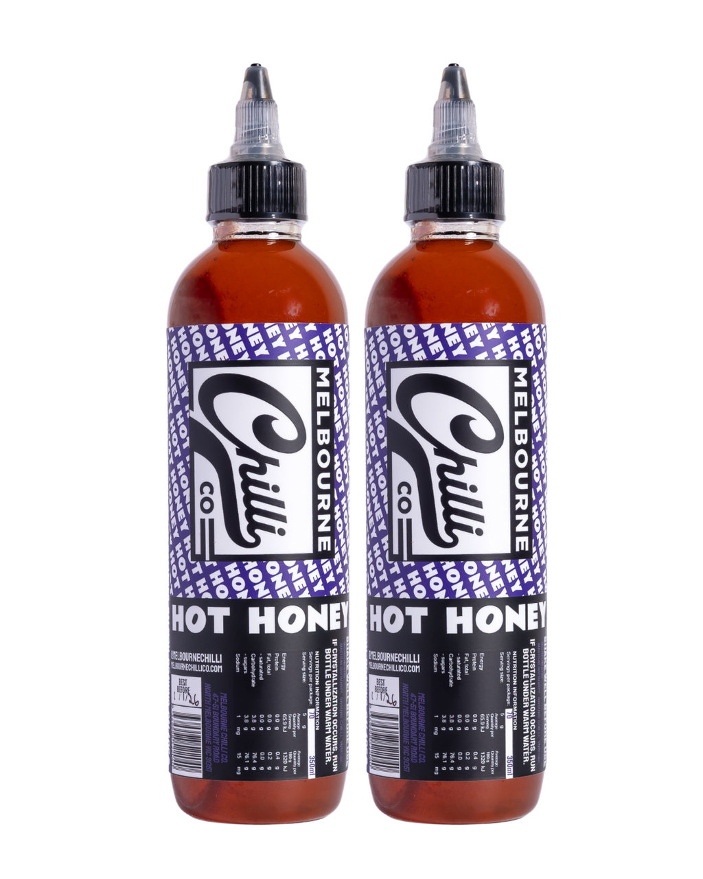 HOT HONEY x2 Squeeze Bottles
