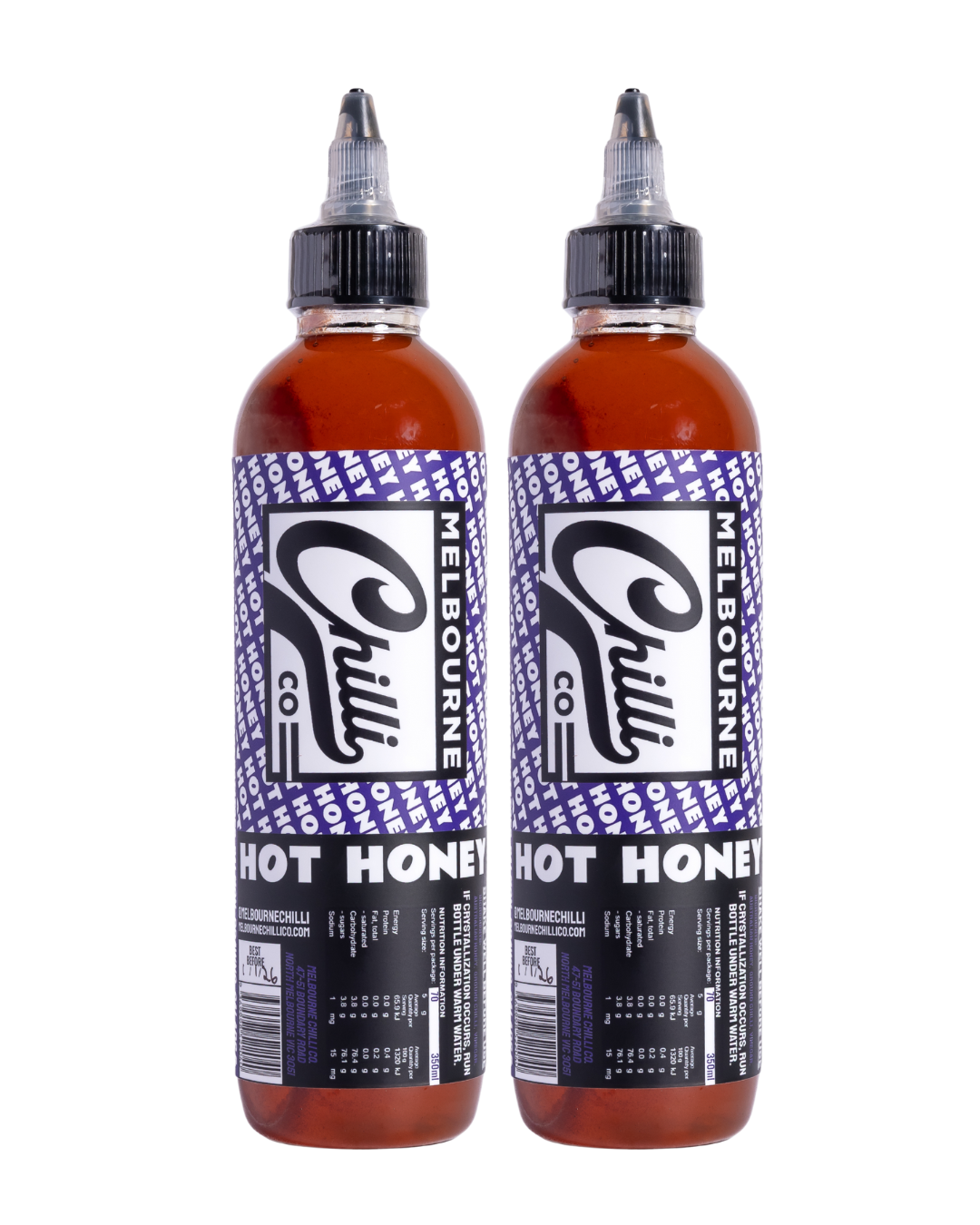 HOT HONEY x2 Squeeze Bottles