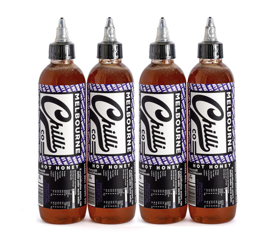 HOT HONEY x4 Squeeze Bottles